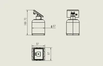ஒருங்கிணைந்த டில்ட்மீட்டர் JMQJ-7315RTU படம் 6